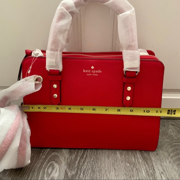 NWT KateSpade Mulberry St LISE in Hot Chili RED - Picture 7 of 10